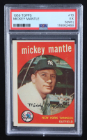 Mickey Mantle 1959 Topps #10 (PSA 5) (MC) at PristineAuction.com