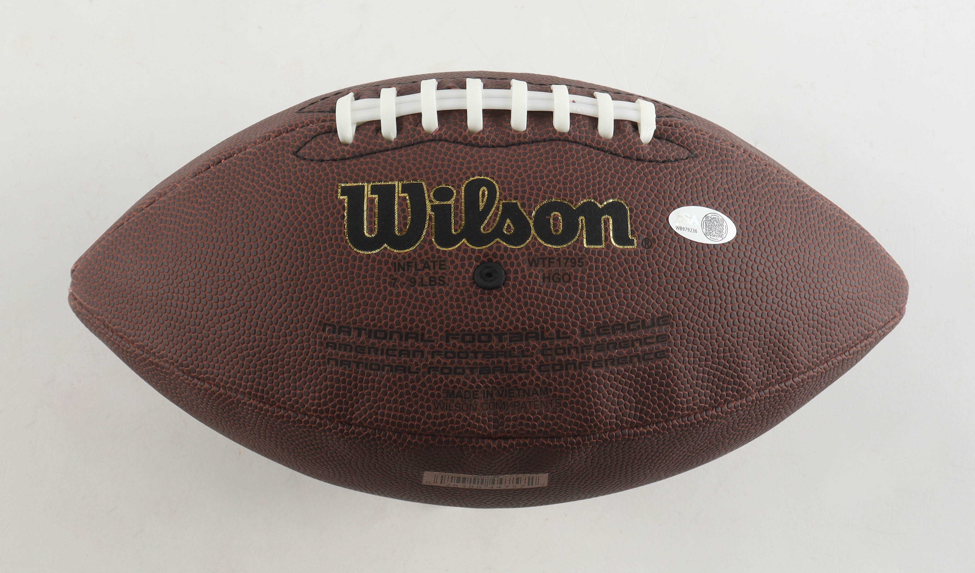 Harold Carmichael Signed NFL Football Inscribed "HOF 20'" (JSA) at PristineAuction.com Harold Carmichael Signed NFL Football Inscribed "HOF 20'" (JSA) at PristineAuction.com