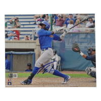 Jorge Soler Signed Peoria Chiefs 8x10 Photo (Beckett) at PristineAuction.com