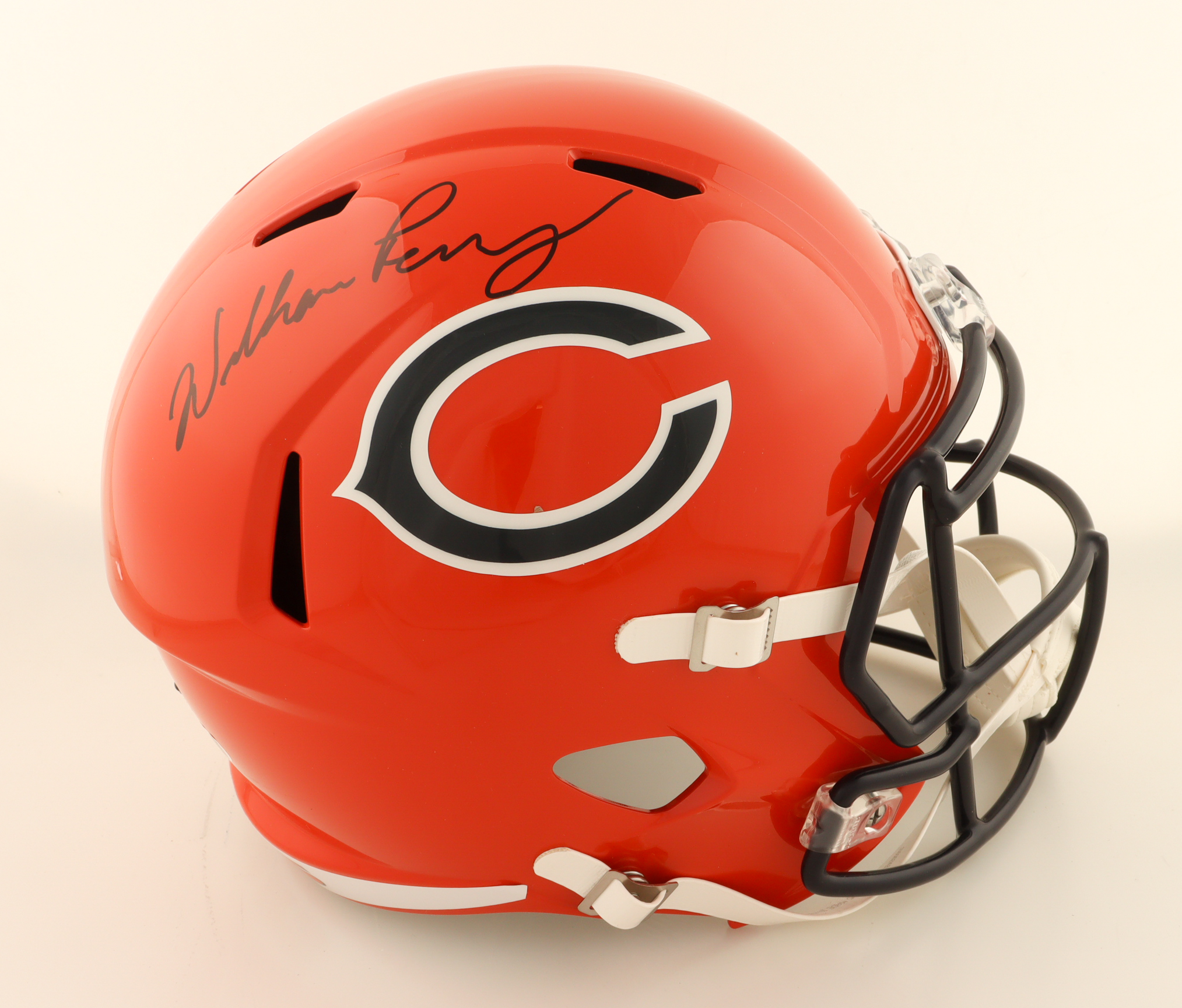 William Perry Signed Bears Full-Size Alternate Speed Helmet (JSA) at PristineAuction.com William Perry Signed Bears Full-Size Alternate Speed Helmet (JSA) at PristineAuction.com