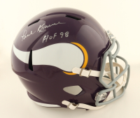 Paul Krause Signed Vikings Full-Size Speed Helmet Inscribed "HOF 98" (Schwartz) at PristineAuction.com
