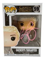 Emilia Clarke Signed "Daenerys Targaryen" #59 Game of Thrones Funko Pop! Vinyl Figure (Beckett) at PristineAuction.com