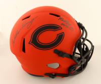 William Perry & Mike Singletary Signed Bears Full-Size Rave Alternate Speed Helmet Inscribed "HOF 98" (JSA) at PristineAuction.com