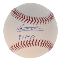 Vladimir Guerrero Jr. Signed Official 2019 Home Run Derby Logo Baseball Inscribed "41 HR" (MLB) at PristineAuction.com