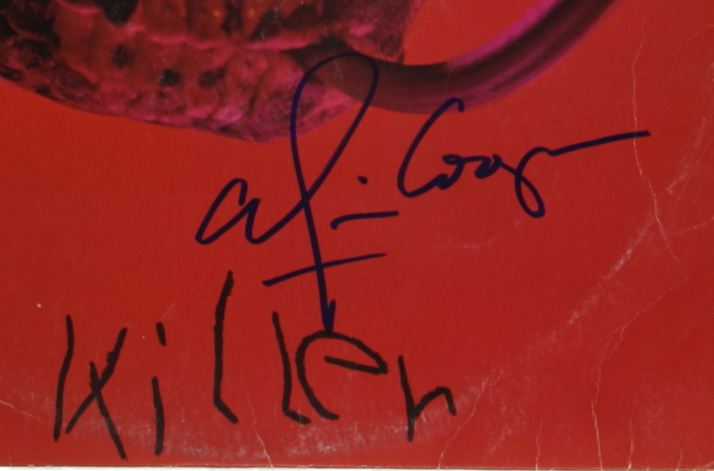 Alice Cooper Signed "Killer" Vinyl Record Album (Beckett) at PristineAuction.com Alice Cooper Signed "Killer" Vinyl Record Album (Beckett) at PristineAuction.com