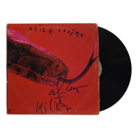 Alice Cooper Signed "Killer" Vinyl Record Album (Beckett) at PristineAuction.com