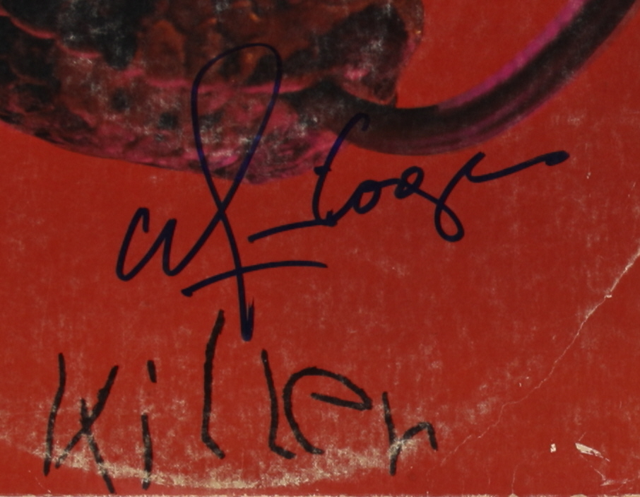Alice Cooper Signed "Killer" Vinyl Record Album (Beckett) at PristineAuction.com Alice Cooper Signed "Killer" Vinyl Record Album (Beckett) at PristineAuction.com