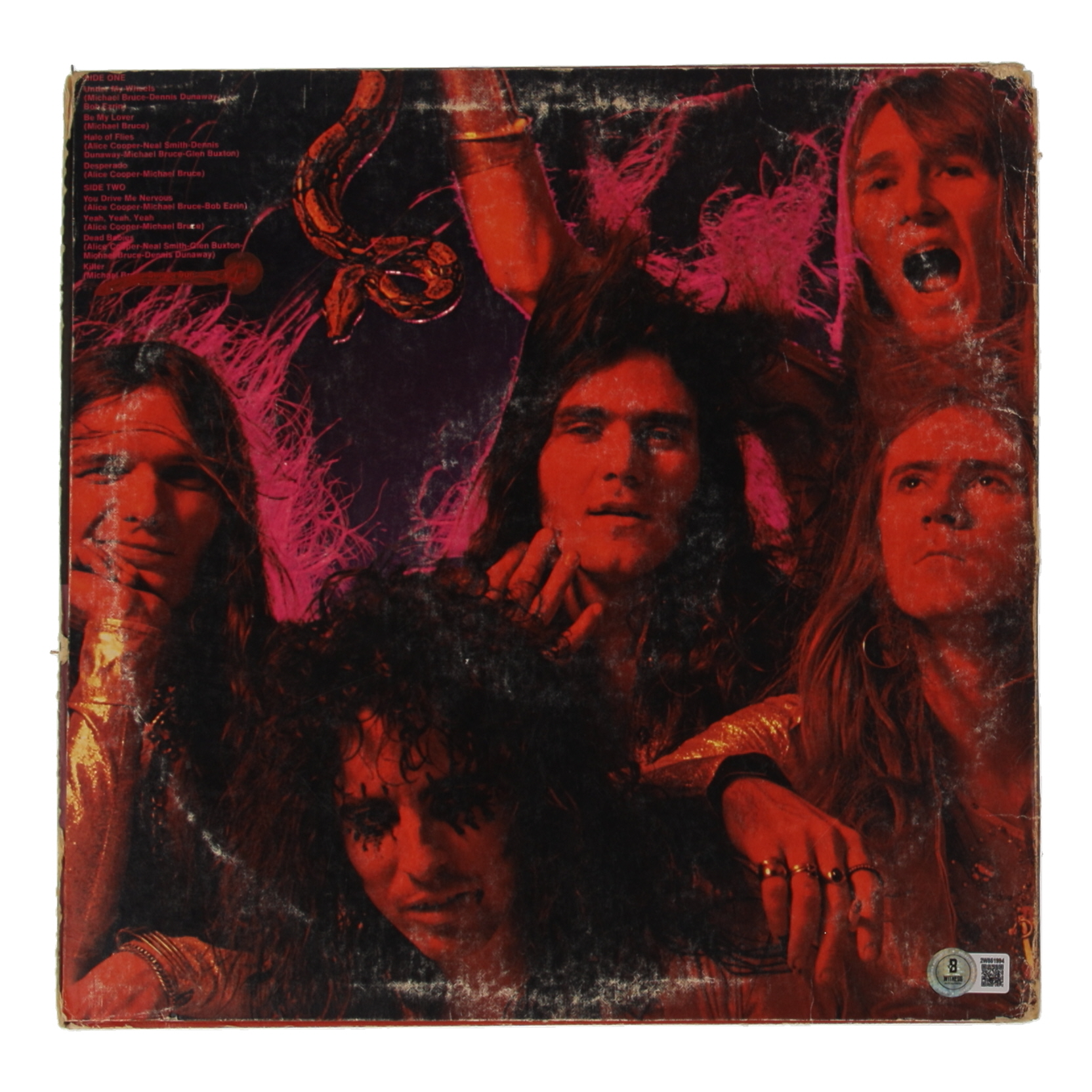 Alice Cooper Signed "Killer" Vinyl Record Album (Beckett) at PristineAuction.com Alice Cooper Signed "Killer" Vinyl Record Album (Beckett) at PristineAuction.com