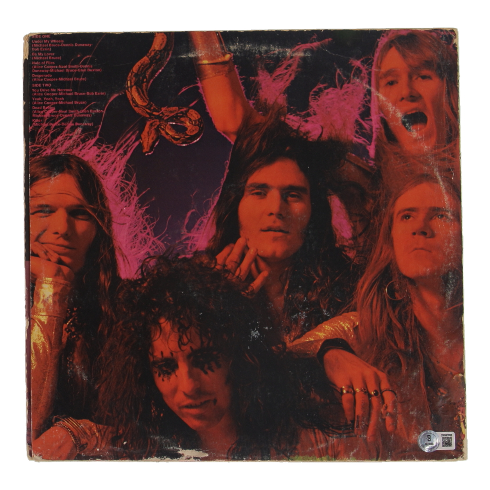 Alice Cooper Signed "Killer" Vinyl Record Album (Beckett) at PristineAuction.com Alice Cooper Signed "Killer" Vinyl Record Album (Beckett) at PristineAuction.com