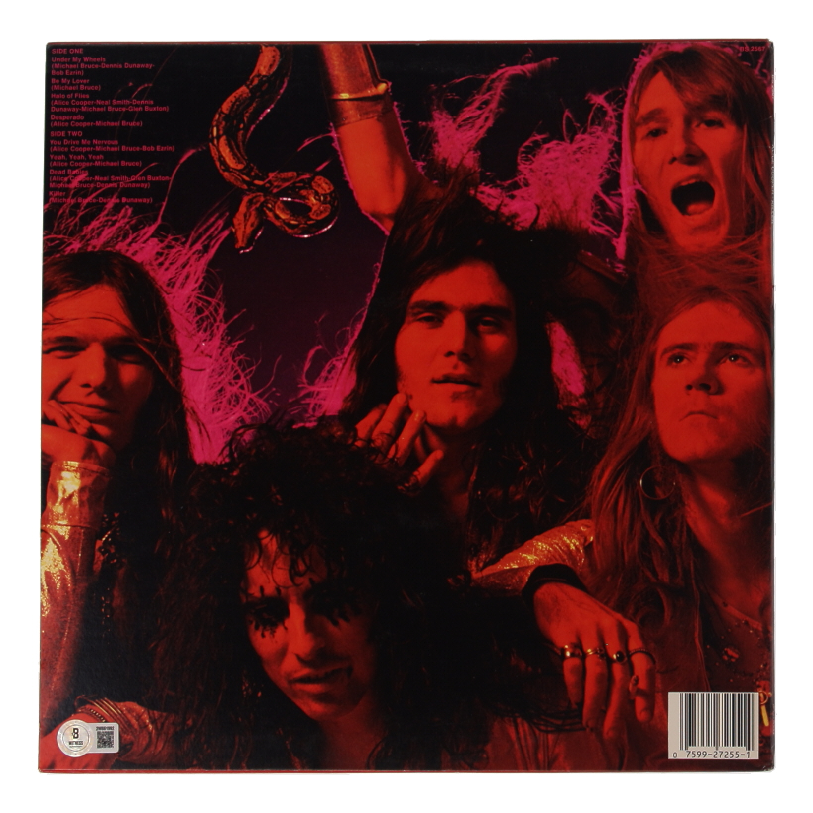 Alice Cooper Signed "Killer" Vinyl Record Album (Beckett) at PristineAuction.com Alice Cooper Signed "Killer" Vinyl Record Album (Beckett) at PristineAuction.com