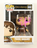 Elijah Wood Signed "The Lord of the Rings" #444 Frodo Baggins Funko Pop! Vinyl Figure (ACOA) at PristineAuction.com