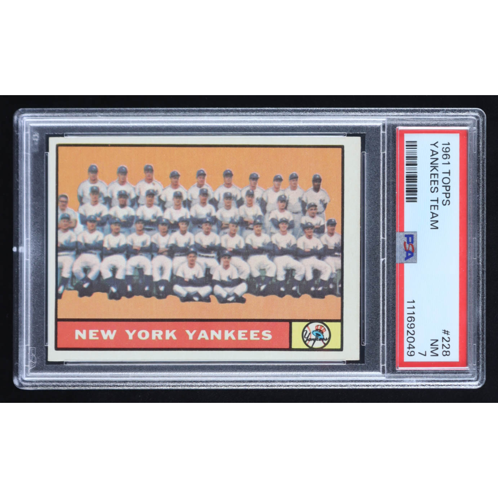 New York Yankees 1961 Topps #228 TC (PSA 7) at PristineAuction.com