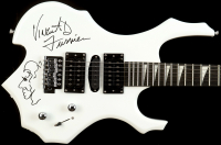Alice Cooper AKA Vincent D. Furnier Signed Full-Size Electric Guitar with Hand-Sketched Portrait (Beckett) at PristineAuction.com