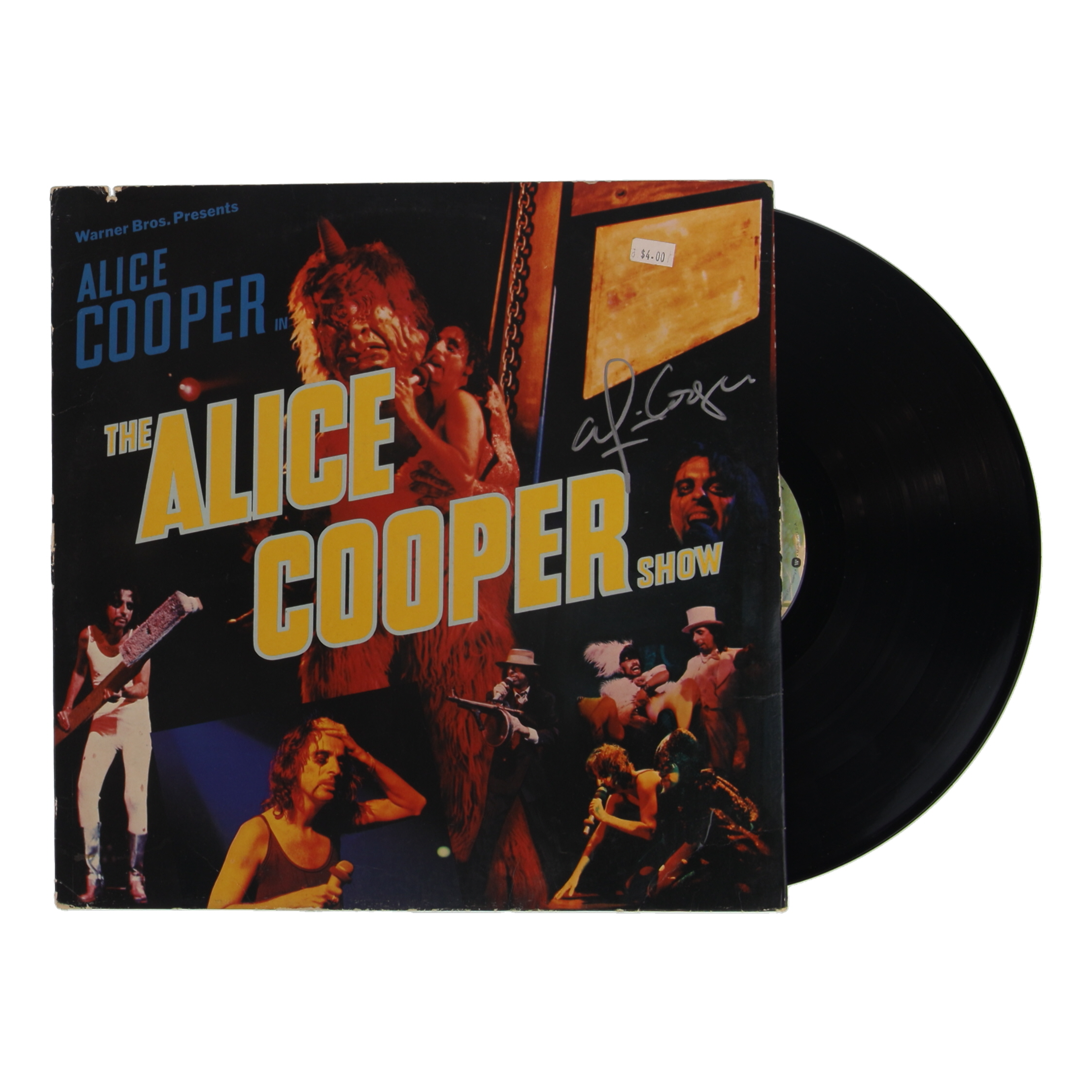 Alice Cooper Signed "The Alice Cooper Show" Vinyl Record Album (Beckett) at PristineAuction.com Alice Cooper Signed "The Alice Cooper Show" Vinyl Record Album (Beckett) at PristineAuction.com