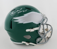 Harold Carmichael Signed Eagles Full-Size Throwback Speed Helmet Inscribed "HOF 20" (JSA) at PristineAuction.com