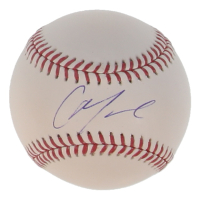 Christian Moore Signed OML Baseball (Beckett) at PristineAuction.com