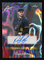 Paul Skenes 2025 Leaf Classic Art Signature Series Lava #CAPS1 RC #1/1 at PristineAuction.com