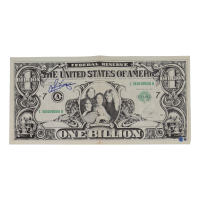 Alice Cooper Signed "Billion Dollar Babies" 11x22 Poster (Beckett) at PristineAuction.com