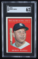 Mickey Mantle 1961 Topps #475 MVP (SGC 6) at PristineAuction.com