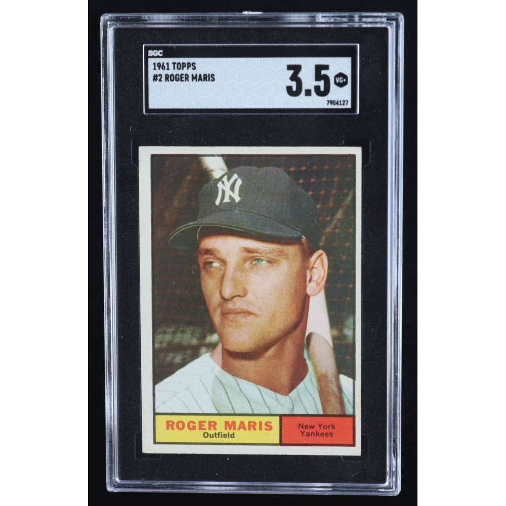 Roger Maris 1961 Topps #2 (SGC 3.5) at PristineAuction.com