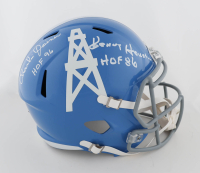 Charlie Joiner & Ken Houston Signed Oilers Full-Size Speed Helmet Inscribed "HOF 86" & "HOF 96" (JSA) at PristineAuction.com