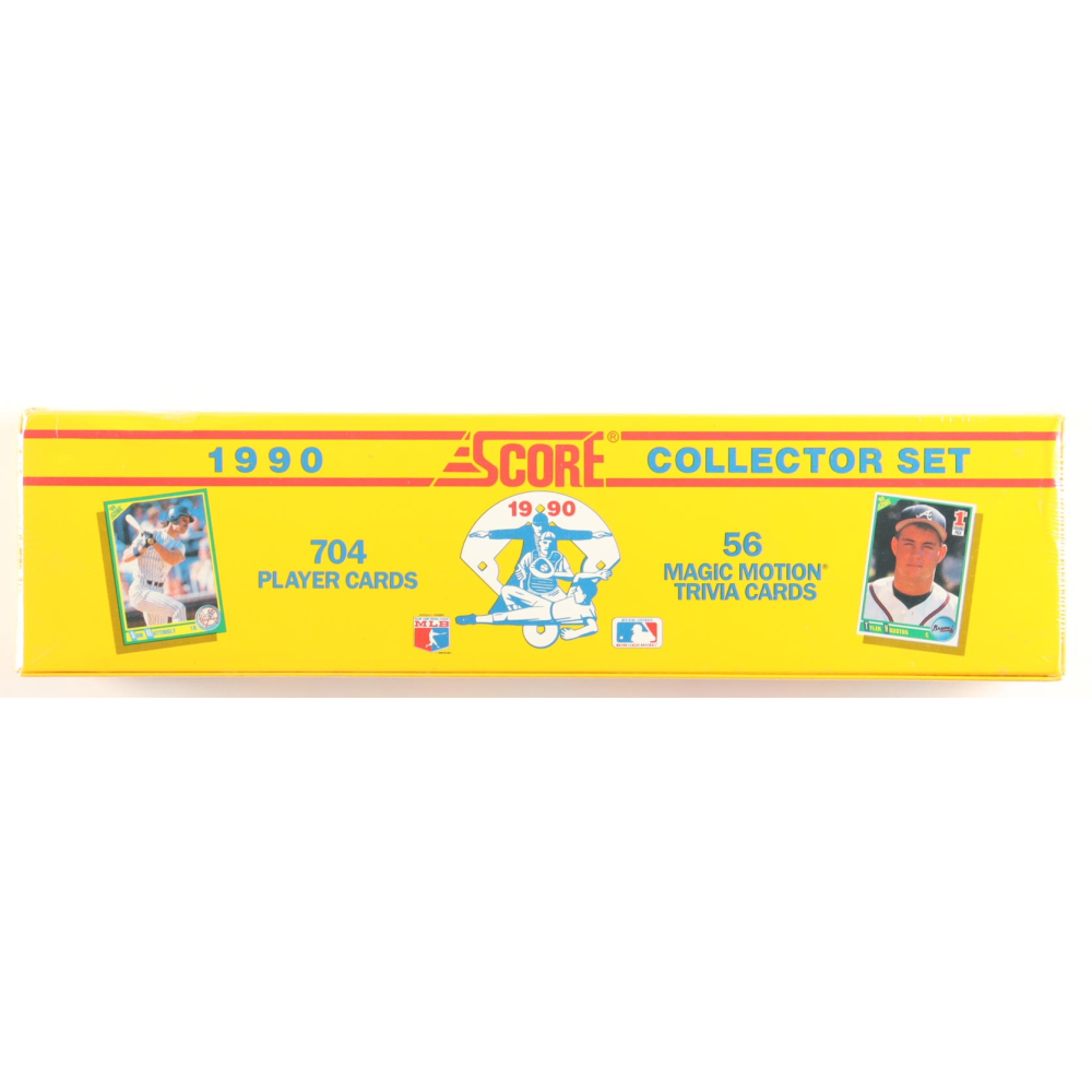 1990 Score Baseball Complete Factory Set of (704) Baseball Cards at PristineAuction.com