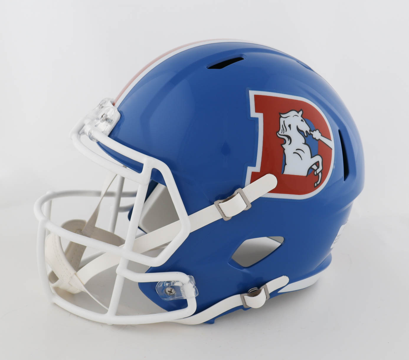 Randy Gradishar Signed Broncos Full-Size Throwback Speed Helmet Inscribed "HOF '24" (JSA) at PristineAuction.com Randy Gradishar Signed Broncos Full-Size Throwback Speed Helmet Inscribed "HOF '24" (JSA) at PristineAuction.com