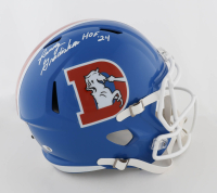 Randy Gradishar Signed Broncos Full-Size Throwback Speed Helmet Inscribed "HOF '24" (JSA) at PristineAuction.com