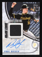 Paul Skenes 2025 Topps Major League Materials Autographs #MLMPS #50/50 at PristineAuction.com
