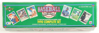 1990 Upper Deck Baseball Complete Set of (800) Cards with Sammy Sosa #17 RC, Ken Griffey #156, Juan Gonzalez #72, Nolan Ryan #544 at PristineAuction.com