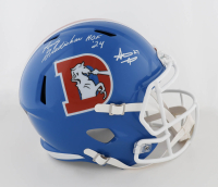 Randy Gradishar & Steve Atwater Signed Broncos Full-Size Throwback Speed Helmet Inscribed "HOF '24" (JSA) at PristineAuction.com