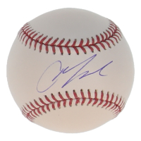 Christian Moore Signed OML Baseball (Beckett) at PristineAuction.com