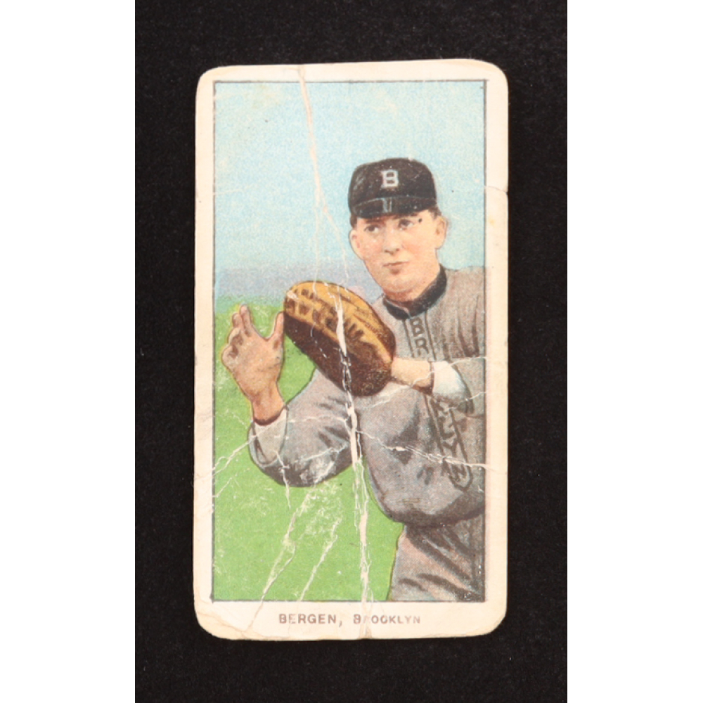 Bill Bergen 1909-11 T206 #36 / Catching at PristineAuction.com