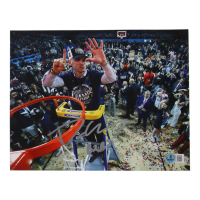 Dan Hurley Signed UConn Huskies 8x10 Photo Inscribed "B2B!" (Beckett) at PristineAuction.com