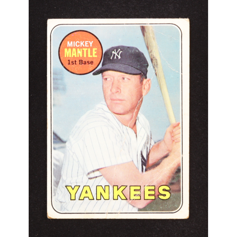 Mickey Mantle 1969 Topps #500 at PristineAuction.com