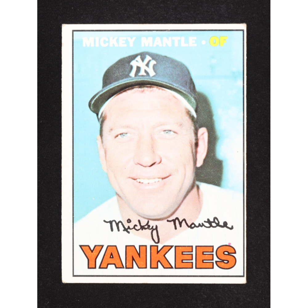 Mickey Mantle 1967 Topps #150 at PristineAuction.com