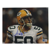 AJ Hawk Signed Packers 8x10 Photo (Beckett) at PristineAuction.com