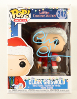 Chevy Chase Signed "National Lampoon's Christmas Vacation" #242 Clark Griswold Funko Pop! Vinyl Figure (JSA) at PristineAuction.com