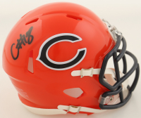 Caleb Williams Signed Bears Speed Mini Helmet (PSA) at PristineAuction.com