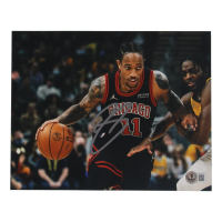 DeMar DeRozan Signed Bulls 8x10 Photo (Beckett) at PristineAuction.com