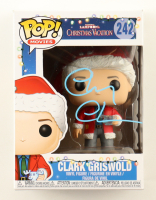 Chevy Chase Signed "National Lampoon's Christmas Vacation" #242 Clark Griswold Funko Pop! Vinyl Figure (JSA) at PristineAuction.com