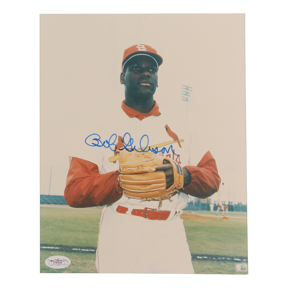 Bob Gibson Signed Cardinals 8x10 Photo (JSA) at PristineAuction.com