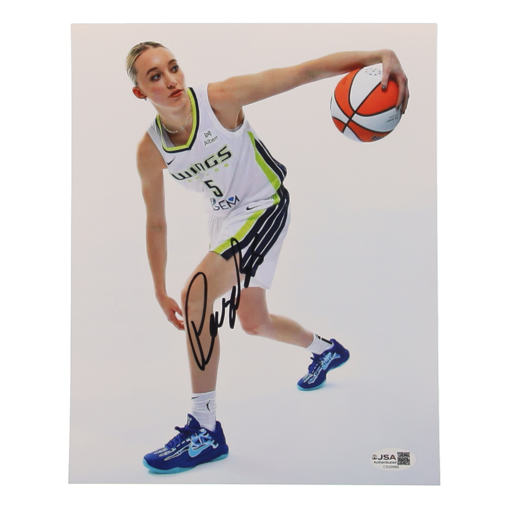 Paige Bueckers Signed Wings 8x10 Photo (JSA) at PristineAuction.com