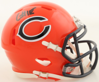 Caleb Williams Signed Bears Speed Mini Helmet (JSA) at PristineAuction.com