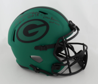 Jerry Kramer & Dave Robinson Signed Packers Full-Size Rave Alternate Speed Helmet Inscribed "H.O.F. 2018" & "HOF 2013" (JSA) at PristineAuction.com