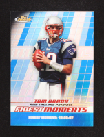 Tom Brady 2008 Finest Moments Blue Refractors #FMTB #095/299 at PristineAuction.com