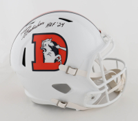 Randy Gradishar Signed Broncos Full-Size Throwback Alternate Speed Helmet Inscribed "HOF 24" (JSA) at PristineAuction.com