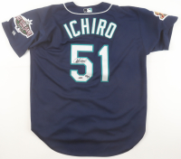 Ichiro Suzuki Signed LE Mariners Russell Authentic Jersey (UDA) at PristineAuction.com