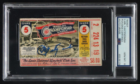 Carl Yastrzemski Signed Original 1967 World Series Game 5 Ticket (PSA | Autograph Graded PSA 10) at PristineAuction.com