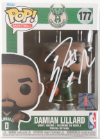 Damian Lillard Signed "Milwaukee Bucks" #177 Funko Pop! Vinyl Figure (JSA) at PristineAuction.com